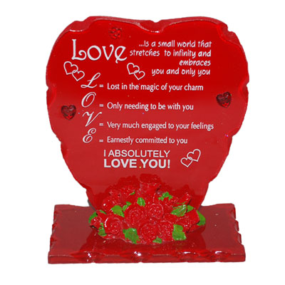"Love Message Stand -999-033 - Click here to View more details about this Product